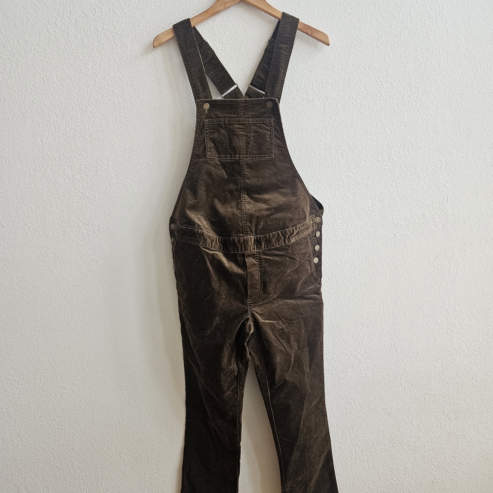 MATERNITY Hatch "Pine Green" Women's Jeans Overalls